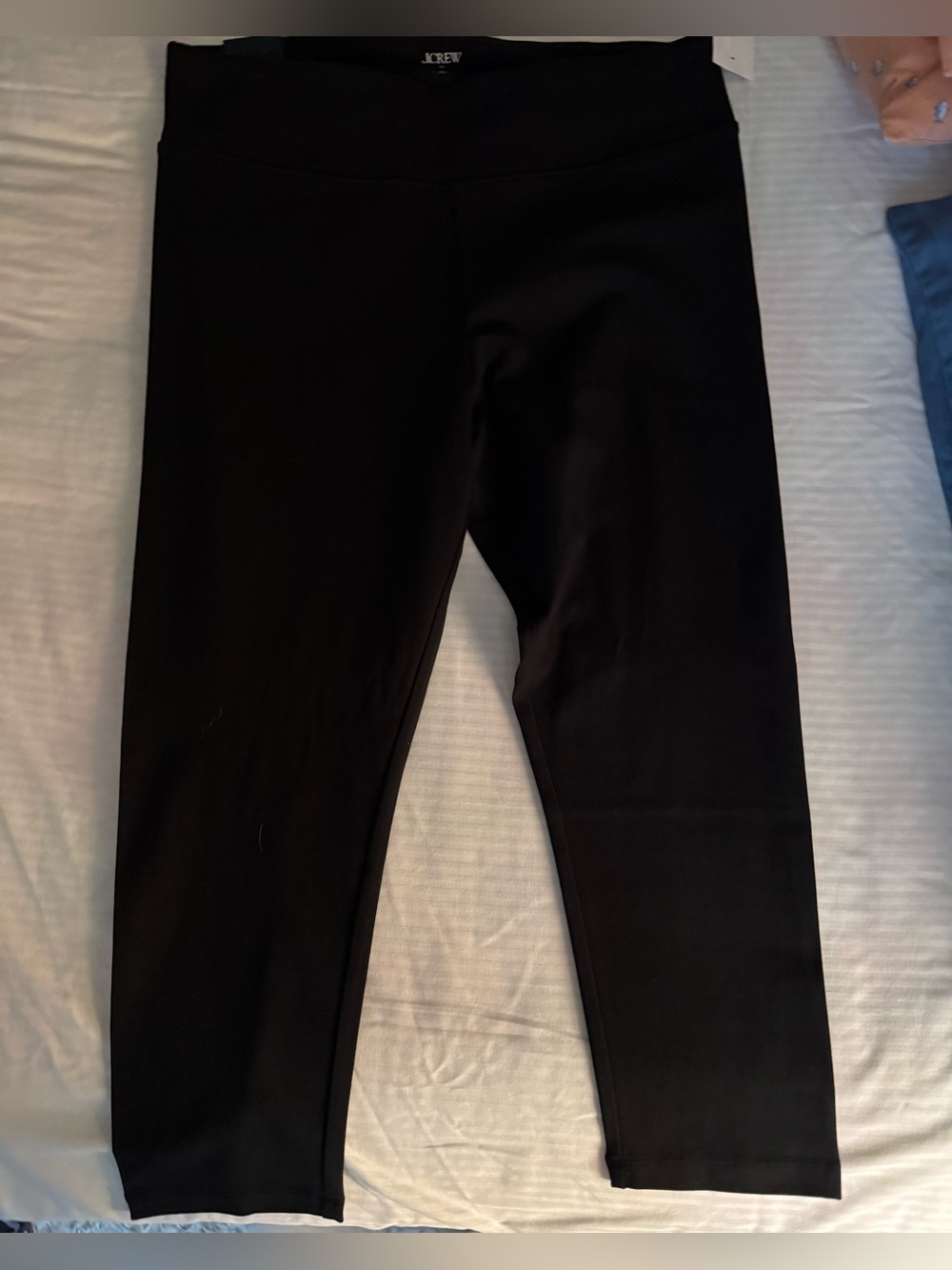 J. Crew Black Women’s Cropped Leggings XL NWT